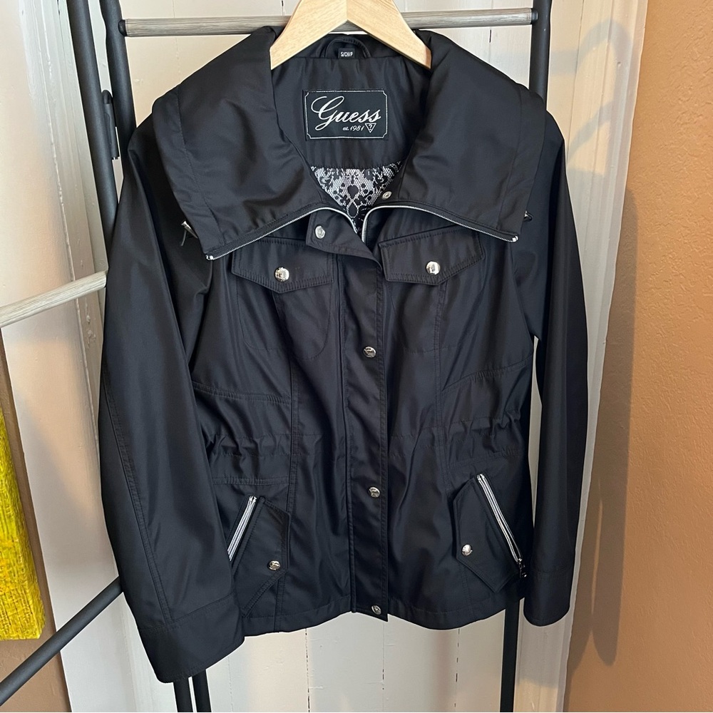 Guess Women's Utility Jacket in Black